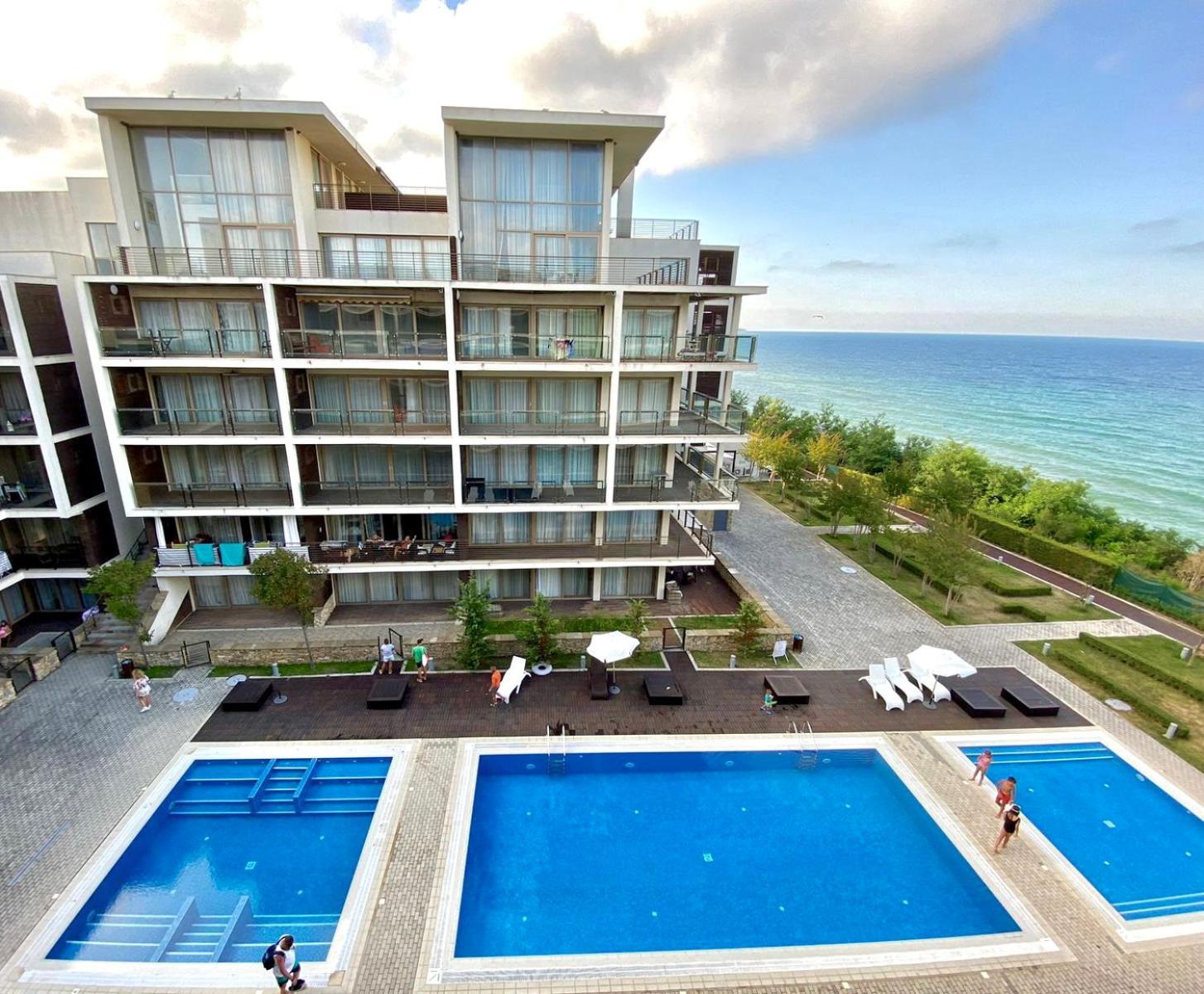 Sea View Penthouse Apartment Obzor Exterior photo